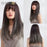 Synthetic Dark Root Hair Wig