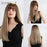 Synthetic Dark Root Hair Wig