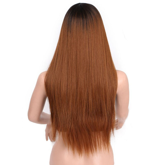 Synthetic Straight Hair Wig (Multi Color)