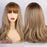 Synthetic Dark Root Hair Wig