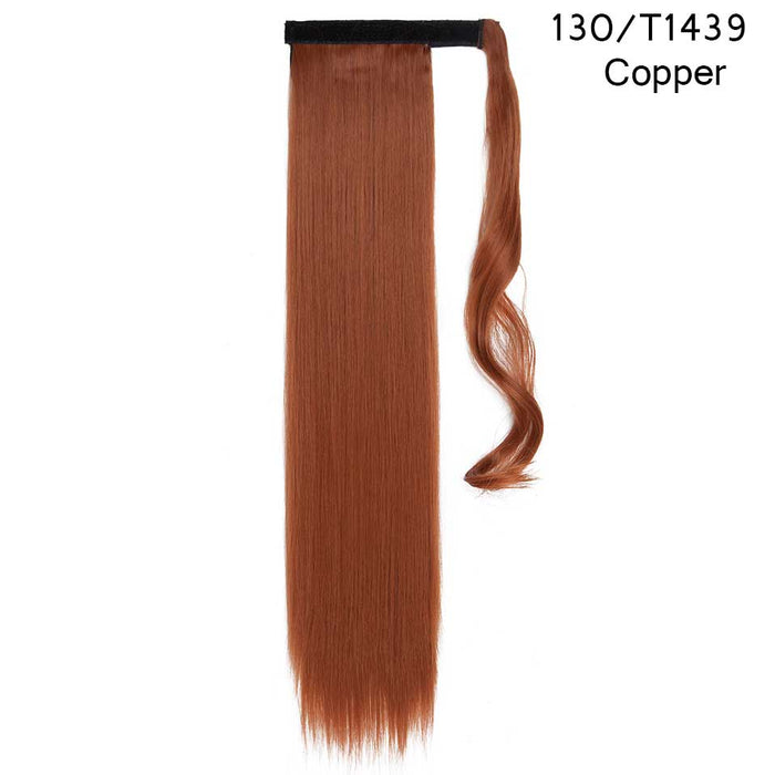 Clip In Long Curly Synthetic Hair Extension