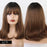 Synthetic Dark Root Hair Wig