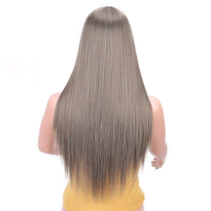 Synthetic Long Hair Cosplay Wig (Multi Color)