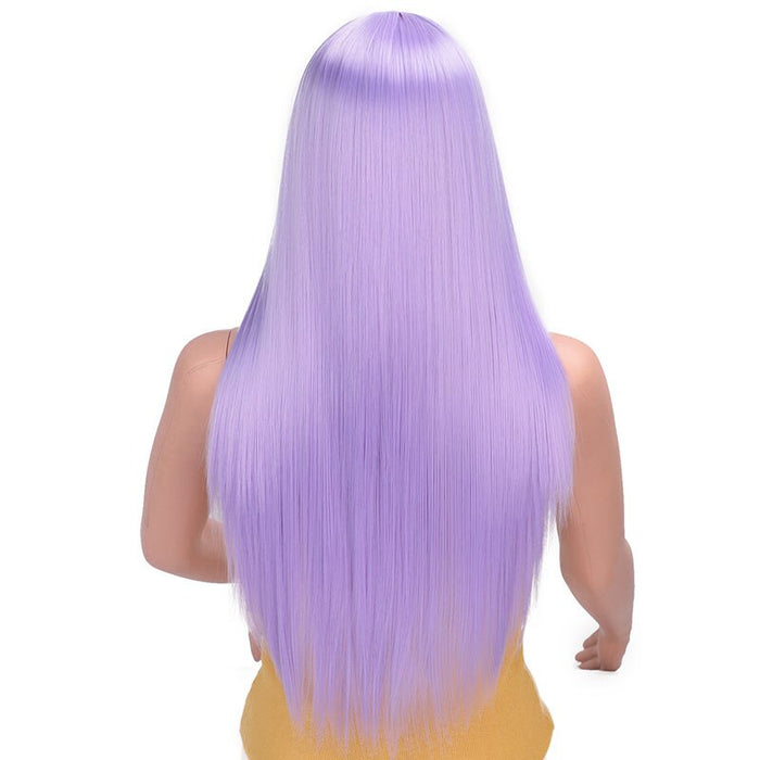 Synthetic Straight Hair Wig (Multi Color)