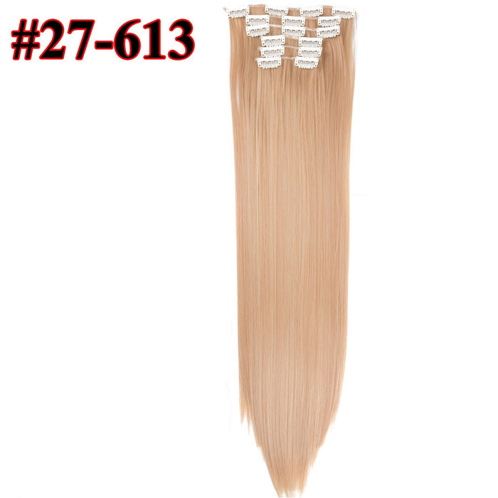 Clip In Straight Synthetic Hair Extension