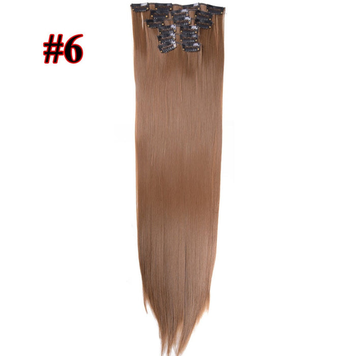 Clip In Straight Synthetic Hair Extension