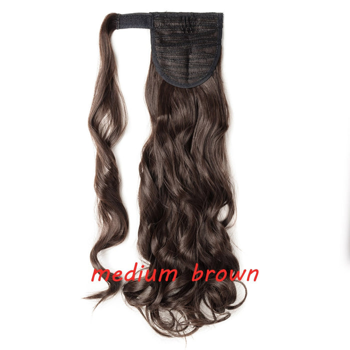 Clip In Long Curly Synthetic Hair Extension