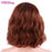 MISS WIG Short Water Wave Synthetic Hair 8Colors  Available Wig For Women Heat Resistant Fiber Daily False Hair