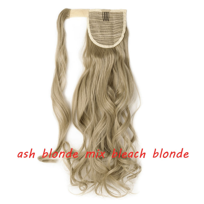 Clip In Long Curly Synthetic Hair Extension