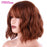 MISS WIG Short Water Wave Synthetic Hair 8Colors  Available Wig For Women Heat Resistant Fiber Daily False Hair