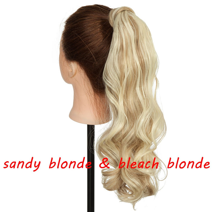 Clip In Long Curly Synthetic Hair Extension