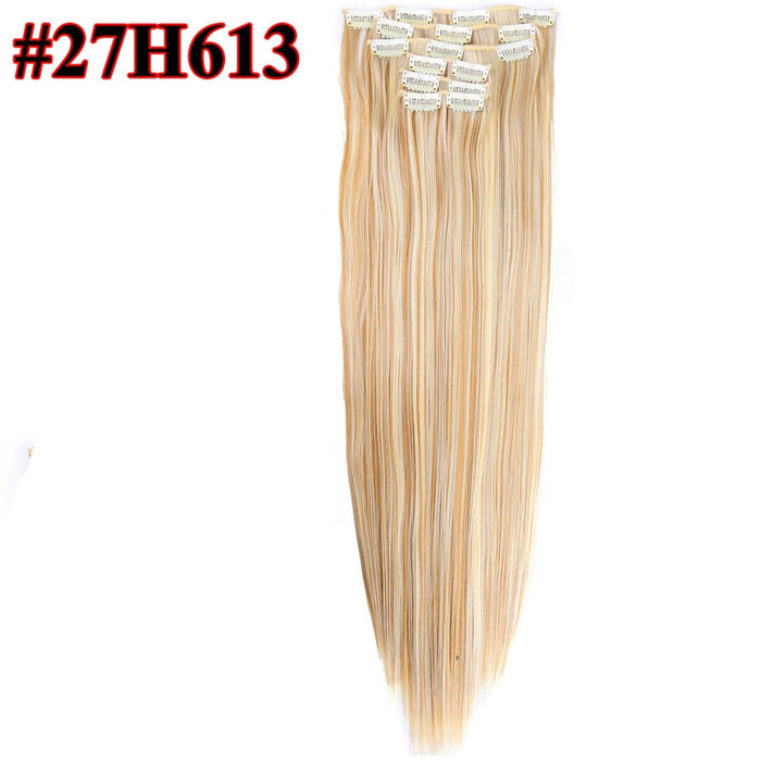 Clip In Straight Synthetic Hair Extension