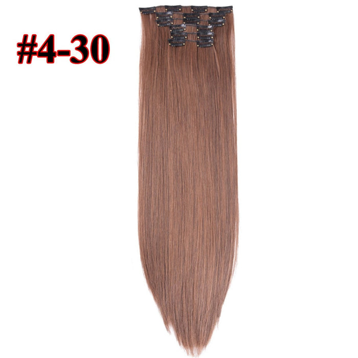 Clip In Straight Synthetic Hair Extension