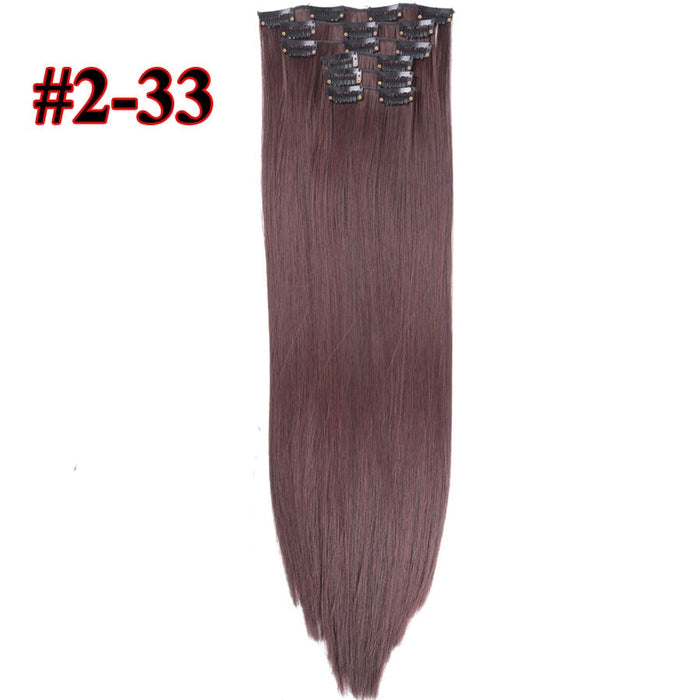 Clip In Straight Synthetic Hair Extension