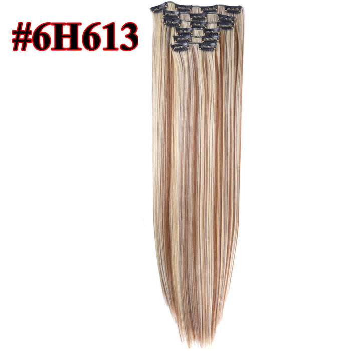 Clip In Straight Synthetic Hair Extension