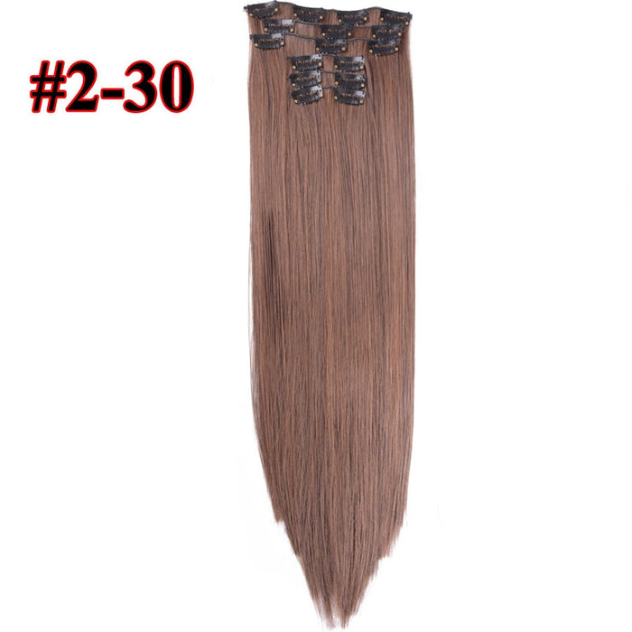 Clip In Straight Synthetic Hair Extension