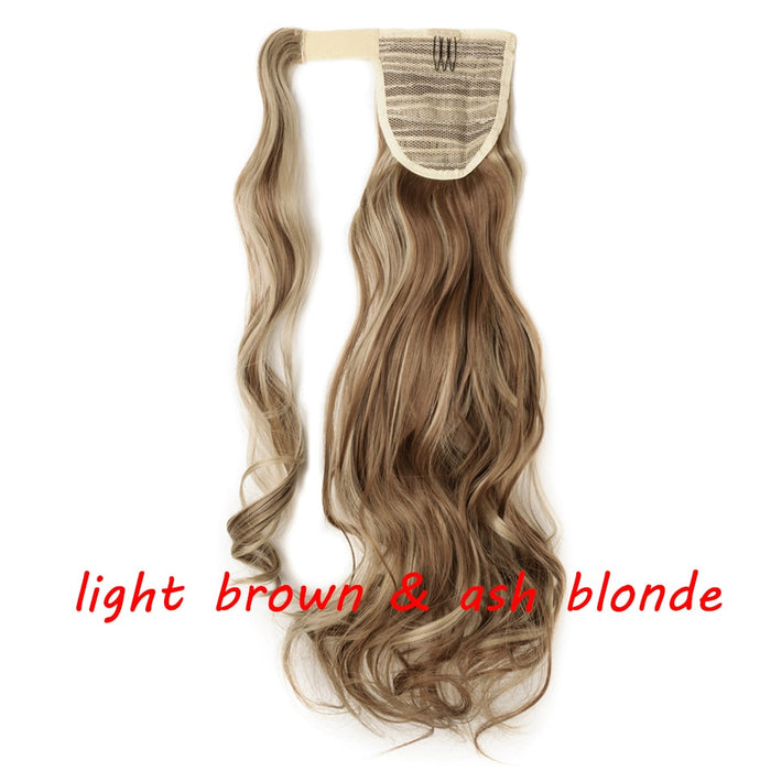 Clip In Long Curly Synthetic Hair Extension